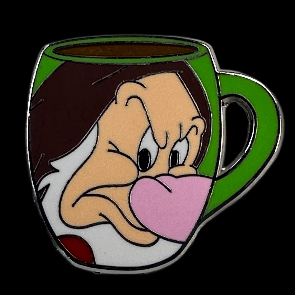 Disney Pin GRUMPY Spotlight Mug Collection Snow White and the Seven Dwarfs 2008